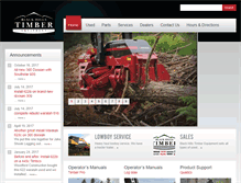 Tablet Screenshot of bhtimber.com